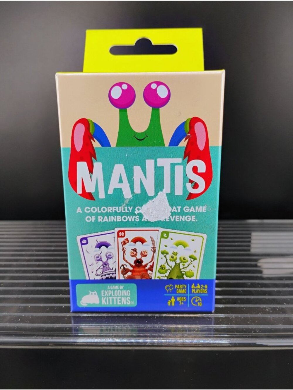 Mantis Card Game Party Game Colorful Fun For 2-6 Players Age 7+
